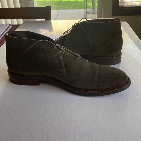 BOSS by Hugo Boss Men’s Suede Leather Chukka Boots Sz 13. Made in Italy - Picture 12 of 14